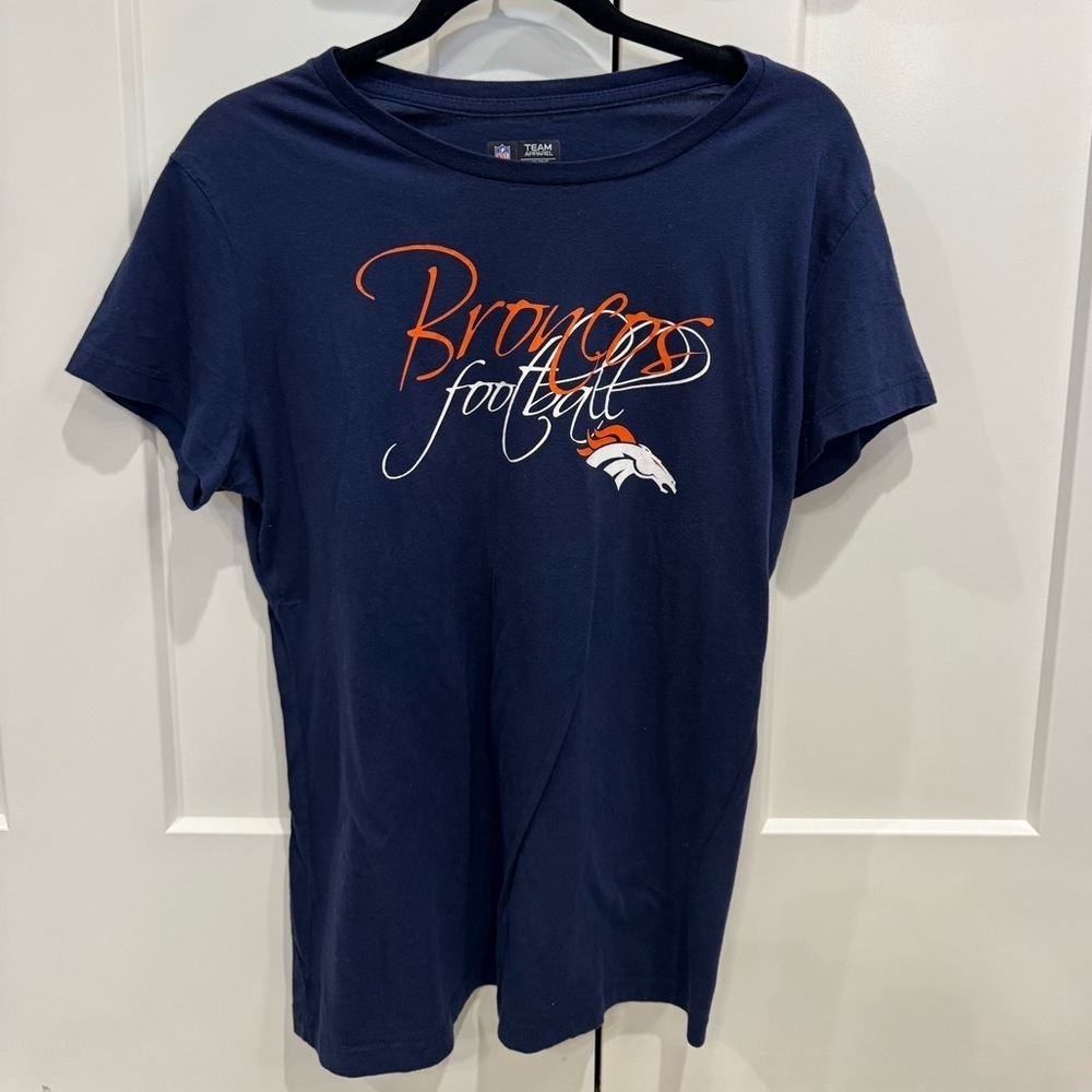NFL Women's Navy Team Apparel Shirt